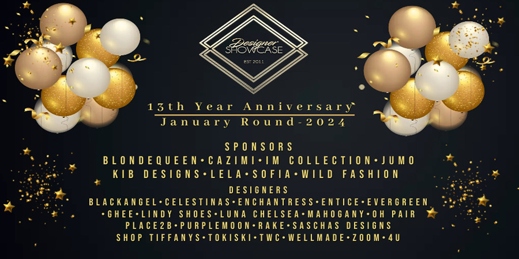 Designer Showcase-13th Year Anniversary- January-2024