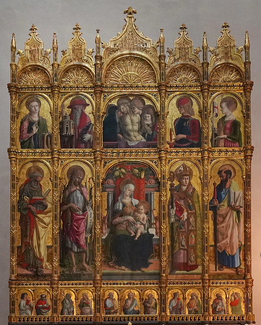 Sant'Emidio Polyptich by Carlo Crivelli, Sant'Emidio Cathedral (Ascoli Piceno)