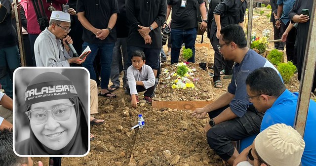 Jenazah Fiza Kamarudin Selamat Dikebumikan di Raudhatul Sakinah Taman Selasih