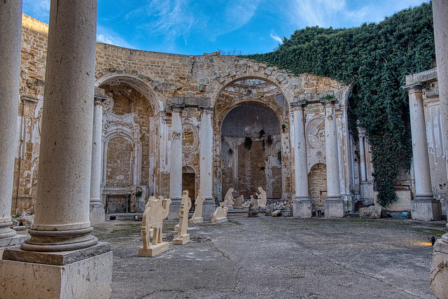 Mazara del Vallo 🇮🇹. Chiesa di S. Ignazio (rovine - ruins)