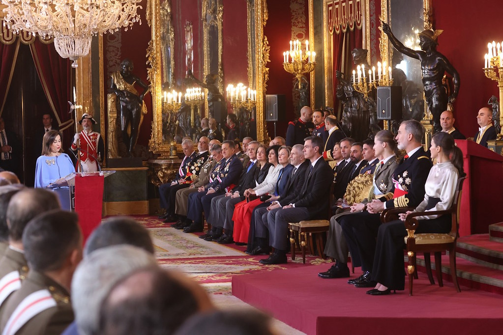 El rey preside los actos de la Pacua Militar 2024 en Palacio de la Casa Real de Madrid, este día de los Reyes, 6 de enero de 2024. Lasvocesdelpueblo (Ñ Pueblo) (16)
