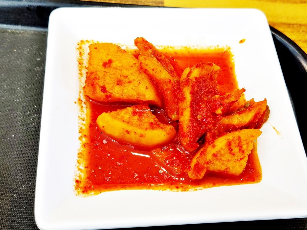 Kimchi Kkakdugi / Kimchi Pickled Daikon Radish