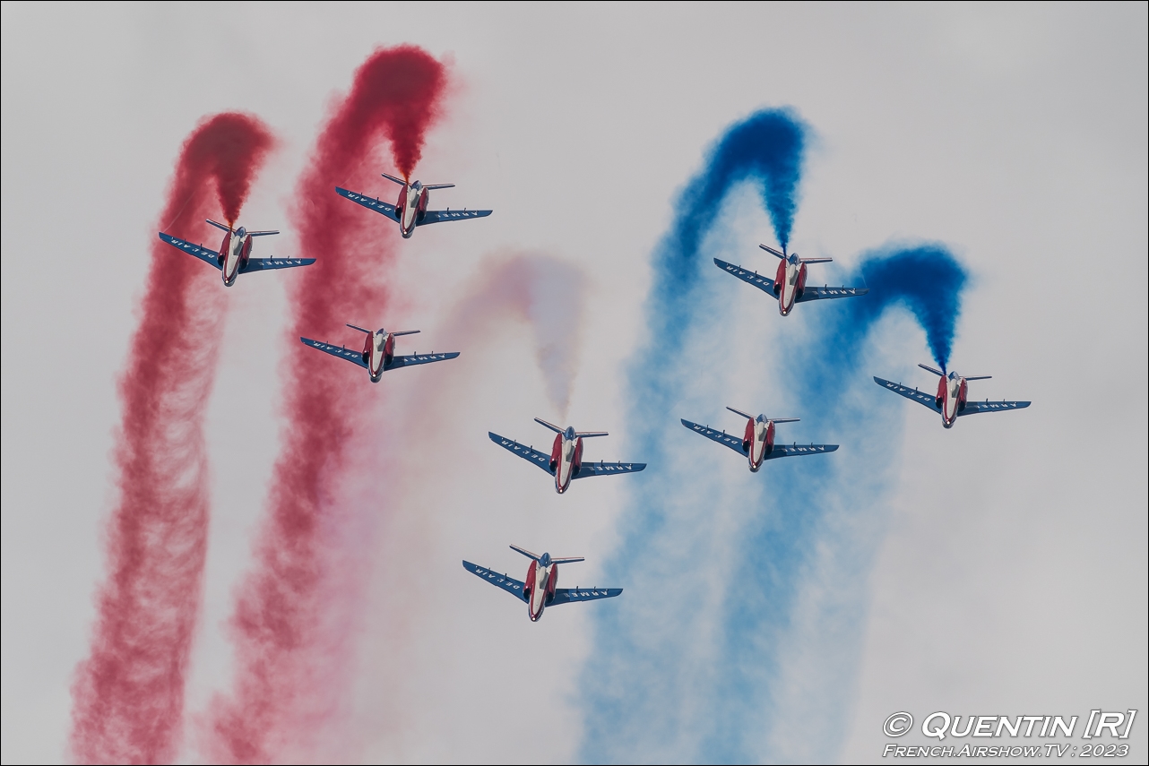 Patrouille de France Aerofestival Villeneuve sur Lot 2023 airshow photography canon france
