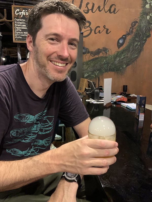 Fancy jungle cocktails