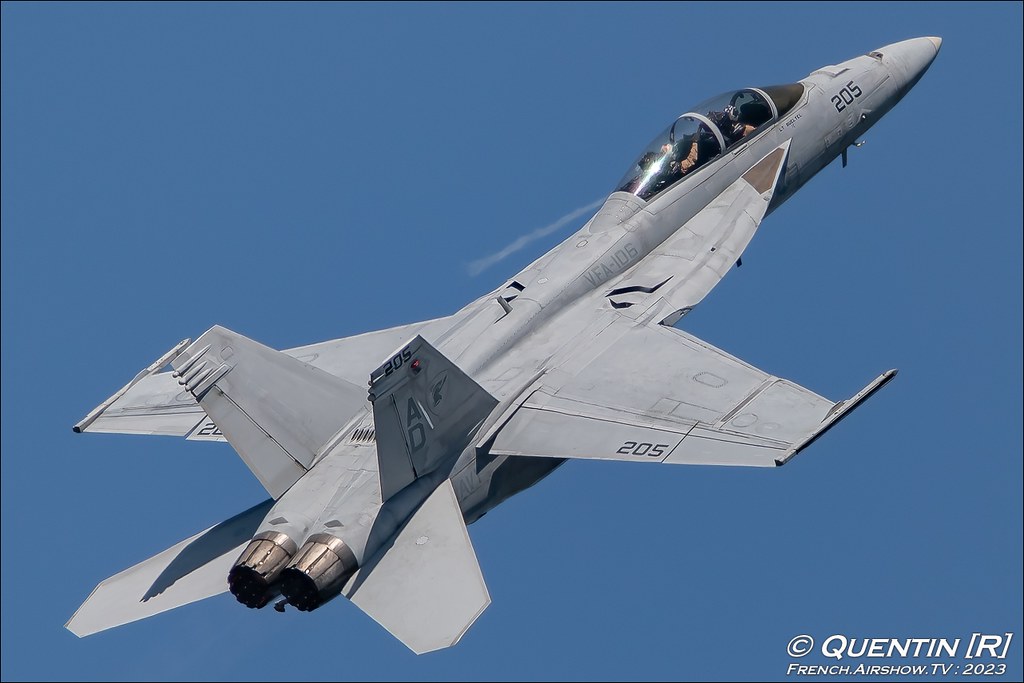 F/A-18F Rhino Demo Team NAS Oceana Virginia airshow photography Meeting Aerien 2023