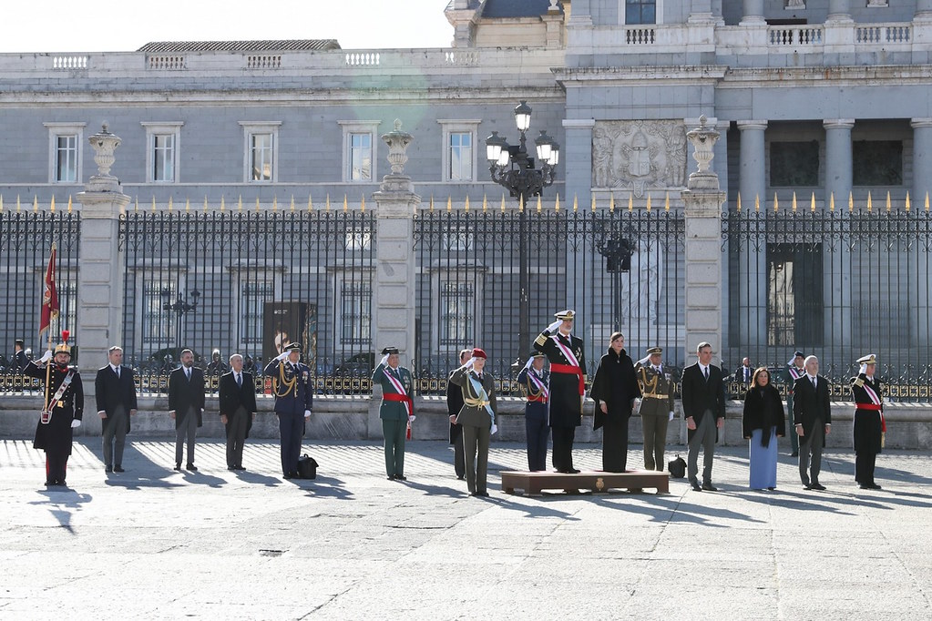 El rey preside los actos de la Pacua Militar 2024 en Palacio de la Casa Real de Madrid, este día de los Reyes, 6 de enero de 2024. Lasvocesdelpueblo (Ñ Pueblo) (9)