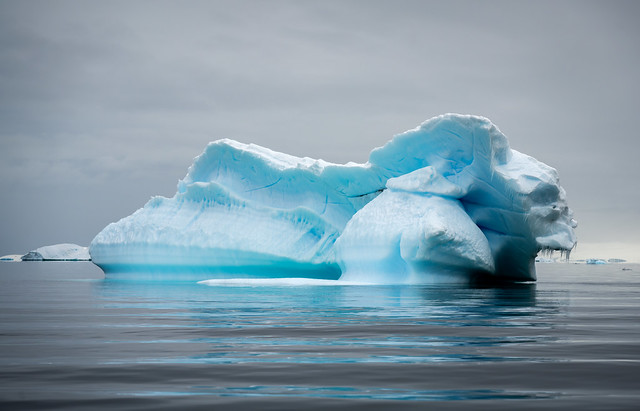 Radiant Blue Iceberg
