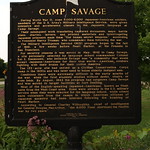 Camp Savage Monument Savage, Minnesota

CAMP SAVAGE 
During World War II, some 5,000-6,000 Japanese American soldiers, members of the U. S. Army&#039;s Military Intelligence Service, were given intensive and accelerated classes in the Japanese language at Camp Savage.

Their subsequent work translating captured documents, maps, battle plans, diaries, letters, and printed materials and interrogating Japanese prisoners made them &amp;quot;Our human secret weapons,&amp;quot;according to President Harry Truman, who commended them following the war. 

The Military Intelligence Service (MIS) program began in the fall of 1941, a few weeks before Pearl Harbor, at the Presidio in San Francisco. 

For security reasons it was moved in May, 1942 to Camp Savage, a site personally selected by language school commandant Colonel Kai E. Rasmussen, who believed Savage was &amp;quot;a community that would accept Japanese Americans for their true worth -- American soldiers fighting with their brains for their native America.&amp;quot; 

The 132-acre site had served as a Civilian Conservation Corps camp in the 1930s and was later used to house elderly indigent men. 

Conditions there were extremely difficult in the early months of the war. when the first students studied without desks, chairs, or even beds. By August, 1944 the program had outgrown Camp Savage and was moved to larger facilities at Fort Snelling. 

Most of the English-speaking Japanese Americans, known as Nisei, were from the West Coast area. Some were already in the U.S. military service when they were selected for the language school, while others were volunteers from the camps in which American citizens of Japanese ancestry had been interned following the bombing of Pearl Harbor. 

According to General Charles Willoughby, chief of intelligence for General Douglas MacArthur, &amp;quot;the 6,000 Nisei shortened the Pacific war by two years.&amp;quot;