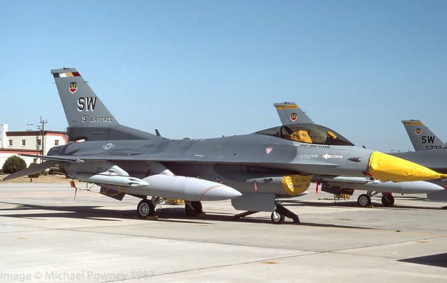 84-1216 - 1984 fiscal General Dynamics F-16C Fighting Falcon, airframe still operational in 2023