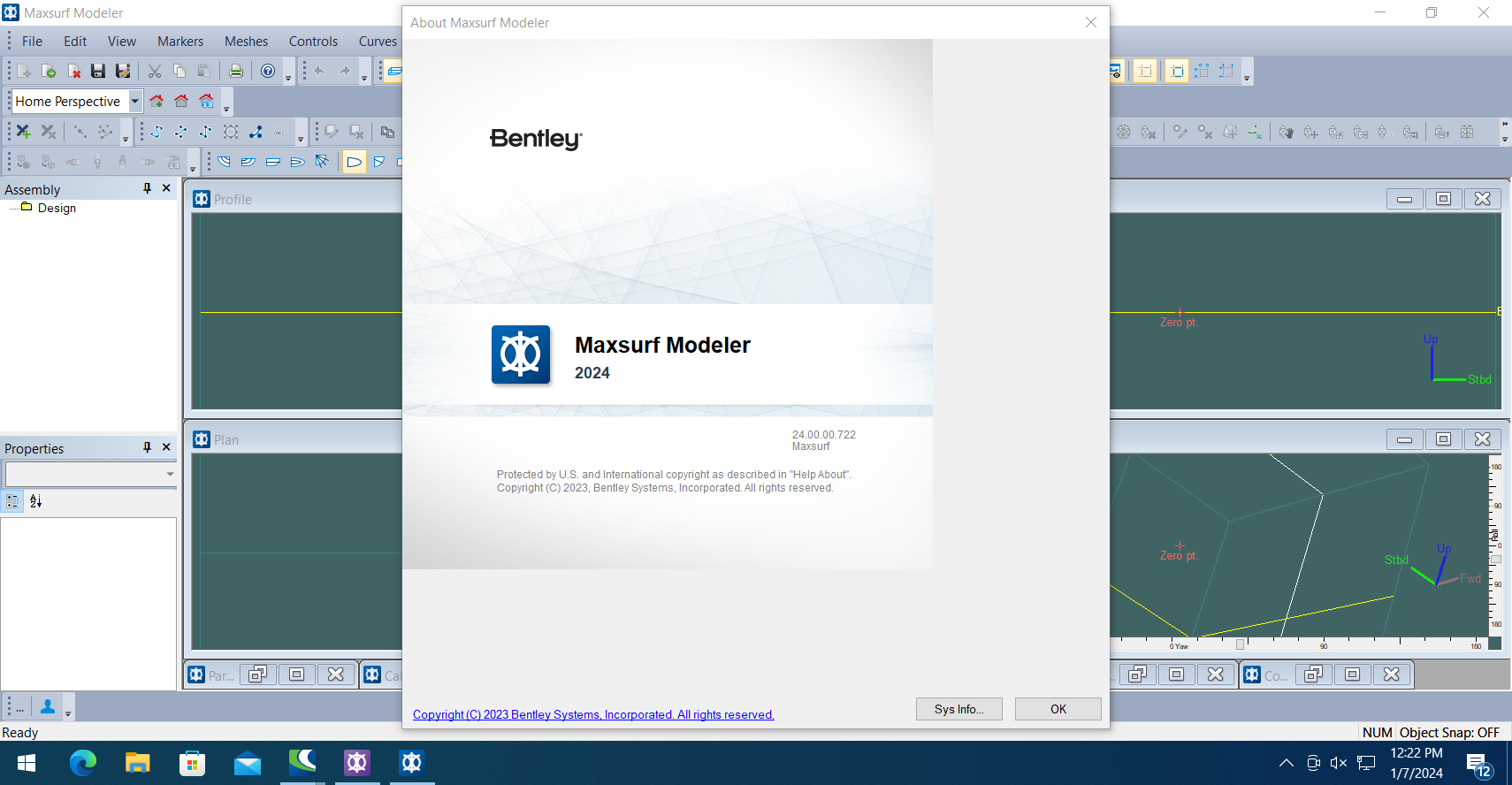 Working with Bentley Maxsurf 2024 v24.00.00.722 full license