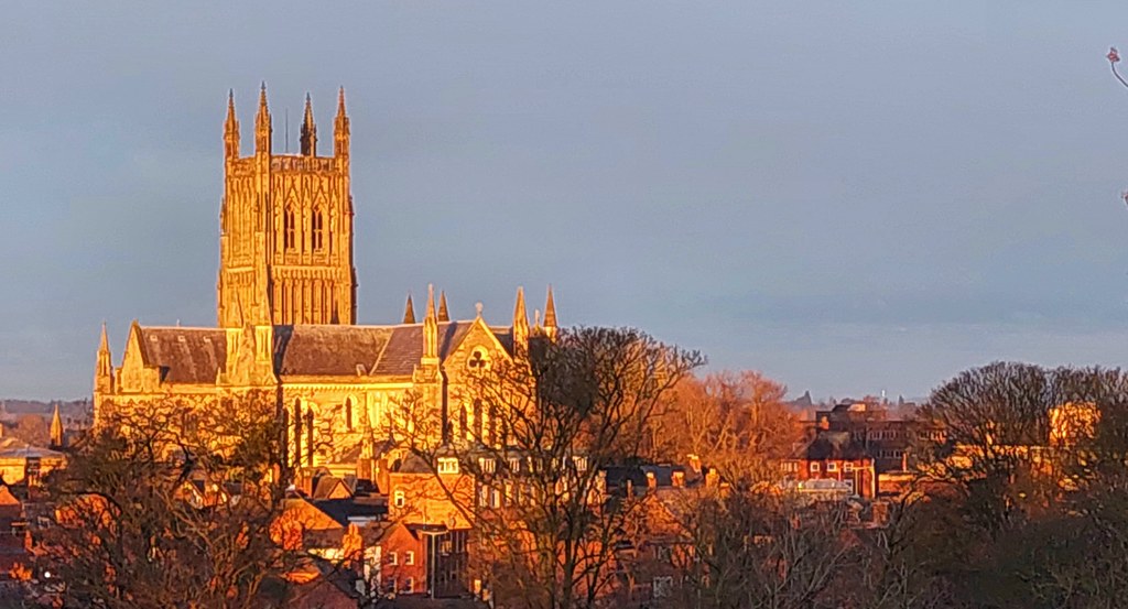 Early Winter Sun on the Cathedral