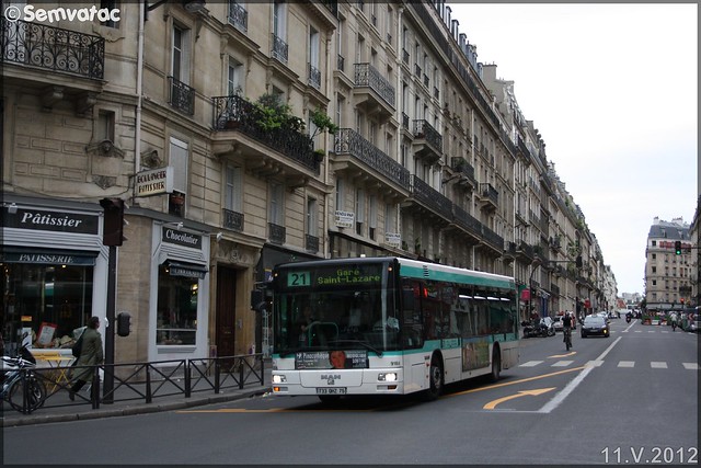 Man NL 223 – RATP (Régie Autonome des Transports Parisiens) / STIF (Syndicat des Transports d'Île-de-France) n°9188