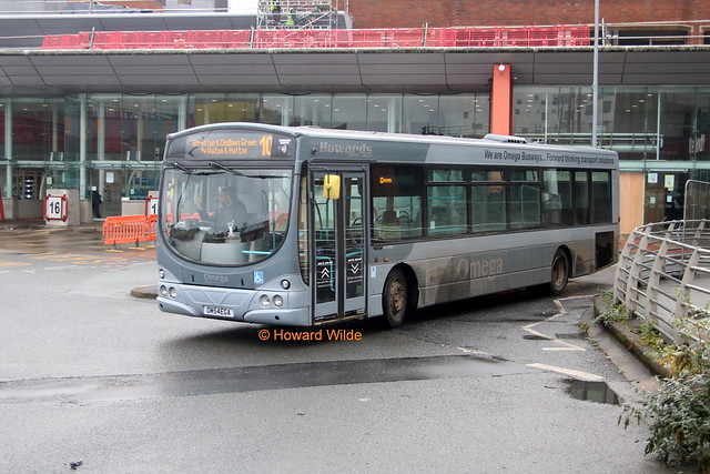 Howards Travel (Omega Busways), Warrington OM54 EGA ex MX05 CJY