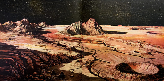 Mercury's cliffs and desert by Ludek Pesek in 