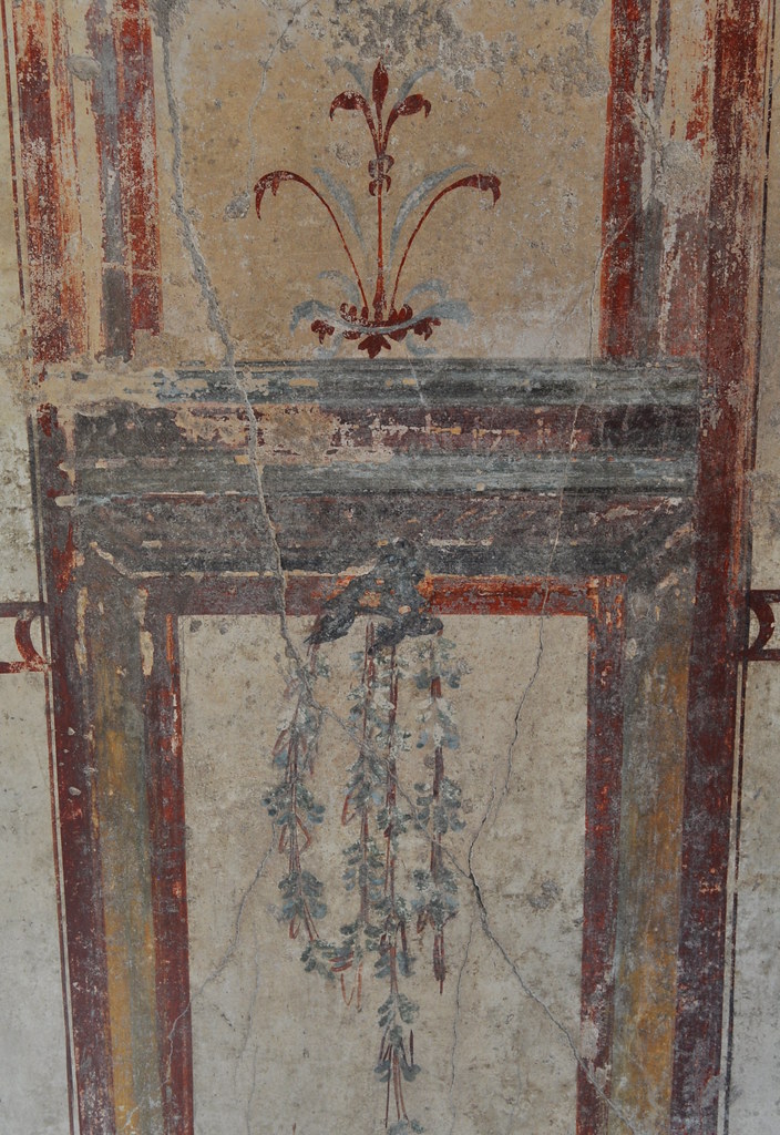 Triclinium d'été, maison de l'éphèbe, Ier siècle après JC, région I, Pompéi, Campanie, Italie.