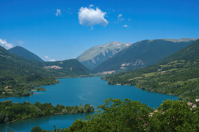 Lake of Barrea, in the Abruzzo National Park