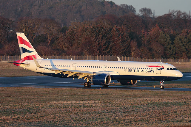 Airbus A321-251NX G-TNEB British Airways