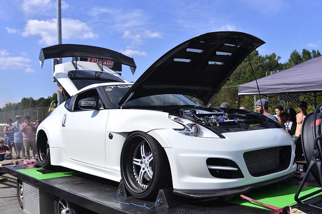 Nissan Z on the dyno
