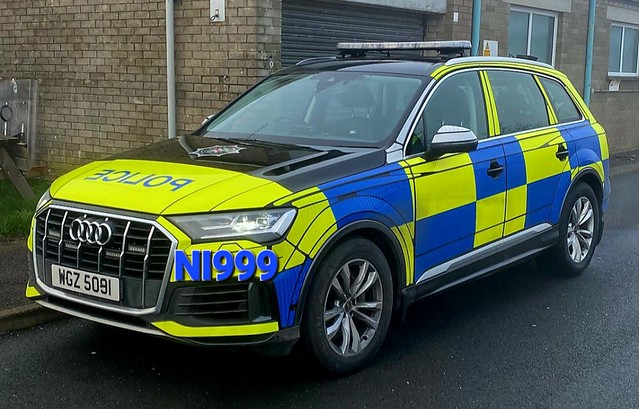 PSNI (Police Service Northern Ireland) Audi Q7 TFSI Road Policing/Traffic