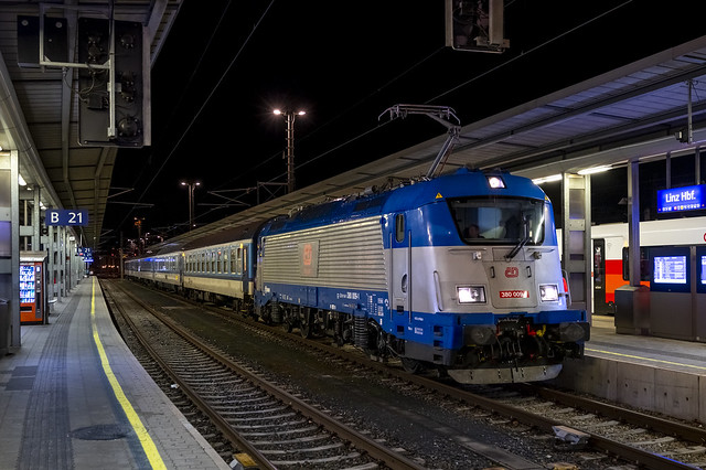 České Dráhy 380 009 - Linz