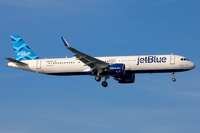 N4076J | Airbus A321-271NX | jetBlue Airways 