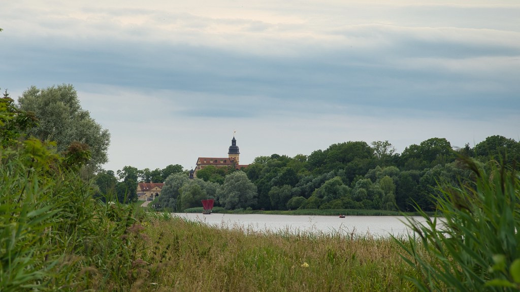 A View Of Nesvizh Castle From The Other Side Of The Ponds