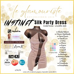 Instinct Silk Party Dress New Release