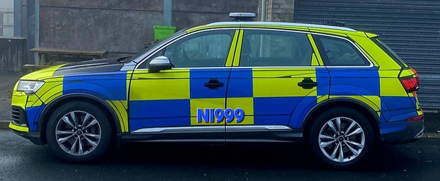 PSNI (Police Service Northern Ireland) Audi Q7 TFSI Road Policing/Traffic