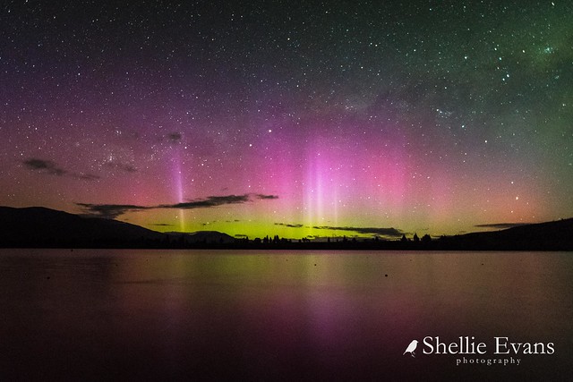 Aurora Australis- Lake Ruataniwha, Twizel, Mackenzie Country
