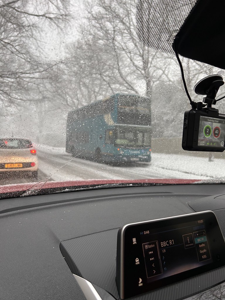 Snow bus today