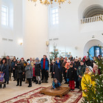 8 января 2024, Литургия и раздача подарков в Спасо-Преображенском кафедральном соборе (Тверь)