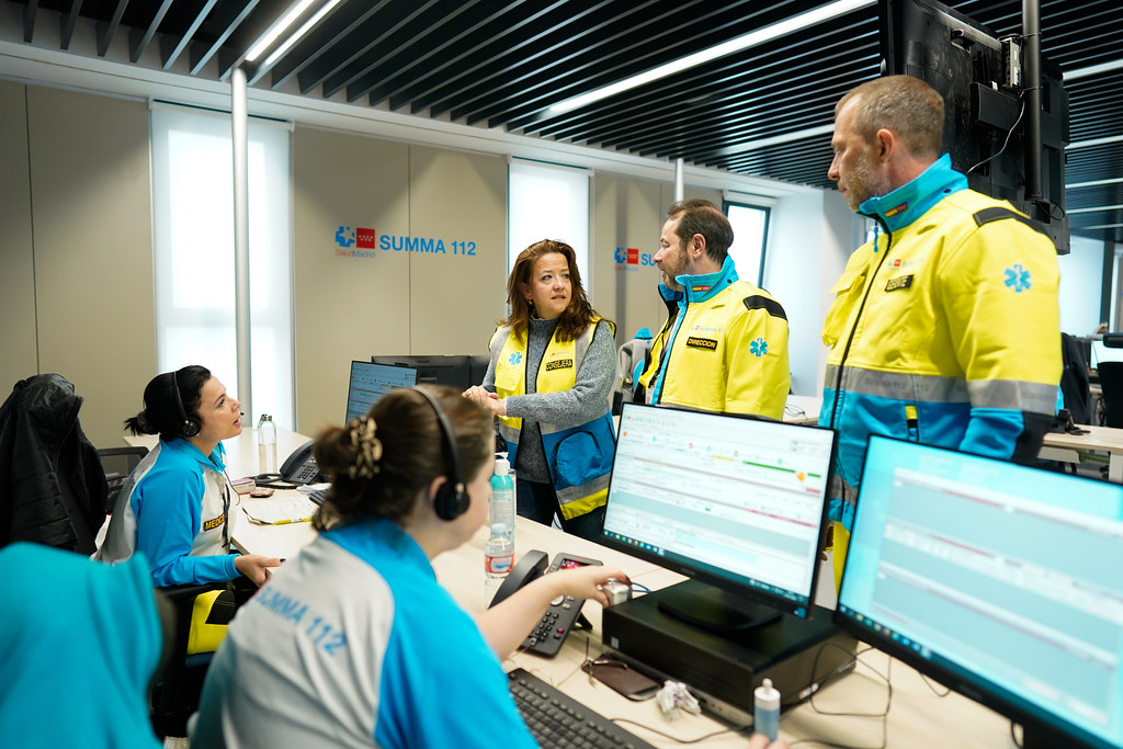 La Comunidad de Madrid ha atendido 1.688 llamadas por urgencias y emergencias en el SUMMA112 en Nochevieja