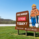 Spring Fire Season Ohio has two fire seasons: spring and fall. The spring fire season tends to more intense than the fall. While extreme fire danger is uncommon in southeast Ohio, those conditions do occur a few times a year.

Forest Service photo by Kyle Brooks.