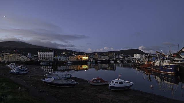 Morning in the harbour, Ramsey, IOM.