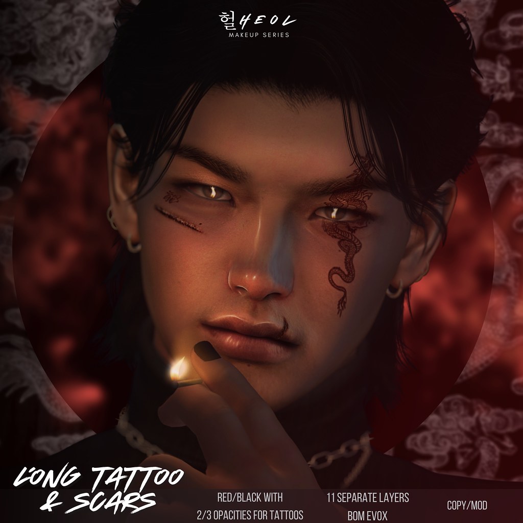 헐 HEOL – Long Tattoo & Scars – Tokyo Zero January
