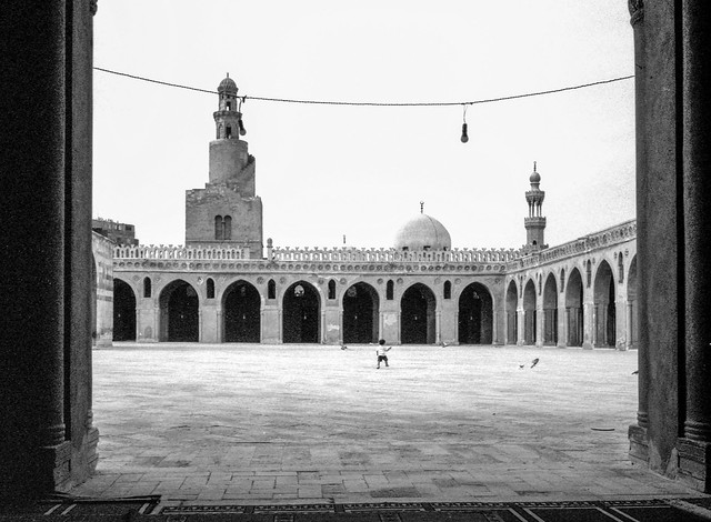 21st century toddler, 9th century mosque
