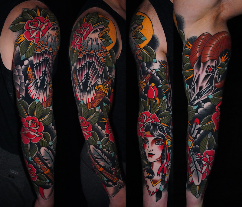 Traditional Tattoos by Myke Chambers