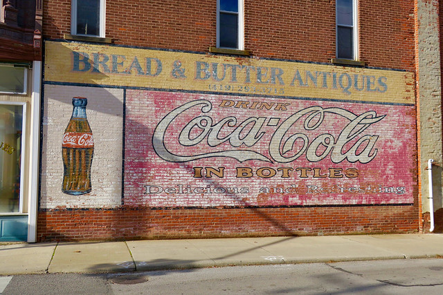 Coca-Cola Ghost Sign, McComb, OH