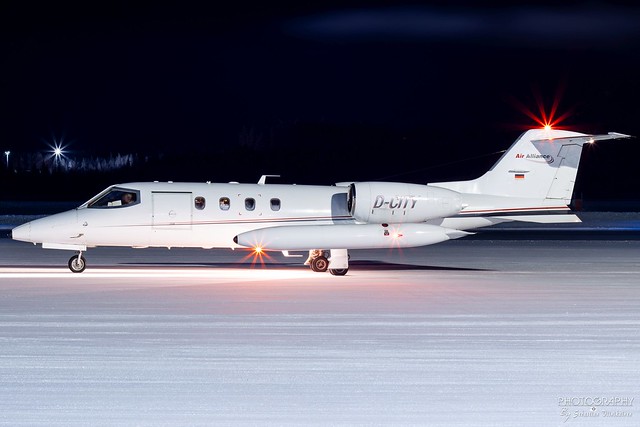 D-CITY Air Alliance Bombardier Learjet 35A, EFTP, Finland