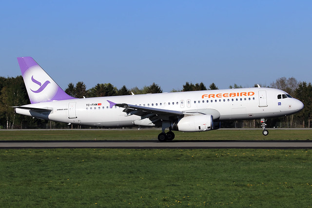 Freebird Airlines  Airbus A320-232 TC-FHM