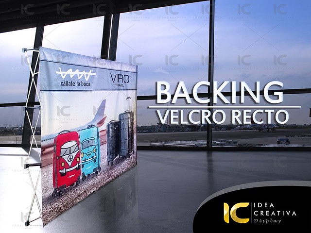 Backing Velcro Recto