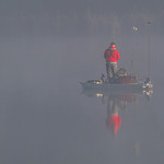 Fishin' in the early morning fog 