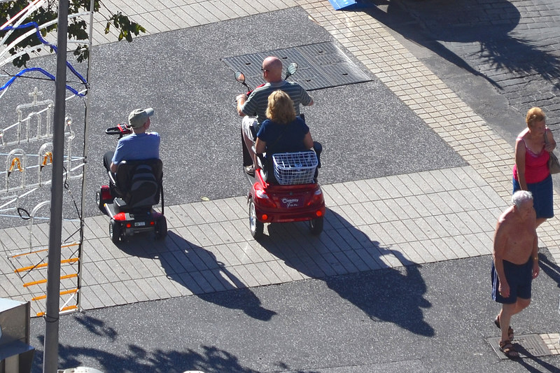 Mobility scooters, Tenerife