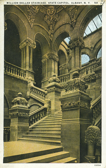 Million Dollar Staircase, State Capitol, Albany, New York