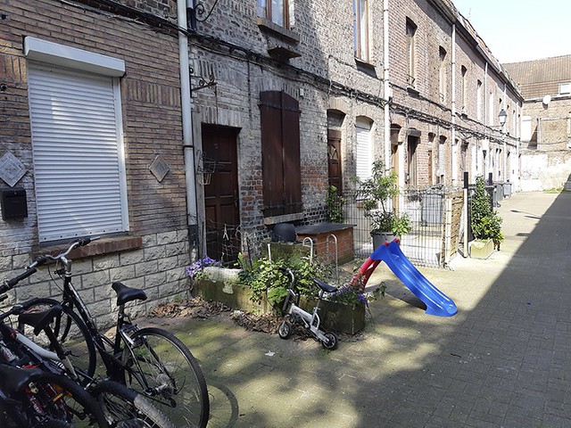 Working-class Housing (courées) in Roubaix-Tourcoing, France
