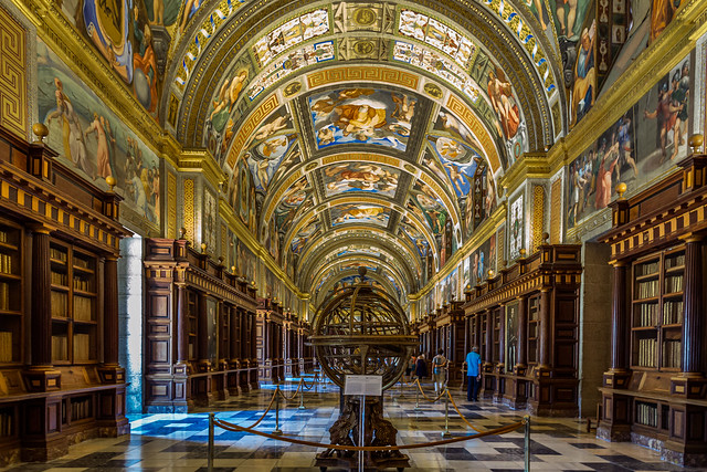 Biblioteca del Escorial. On Explore; January 10, 2024