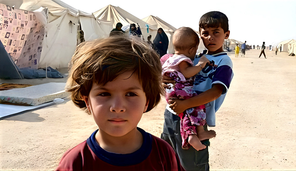 Displaced Iraqi Children