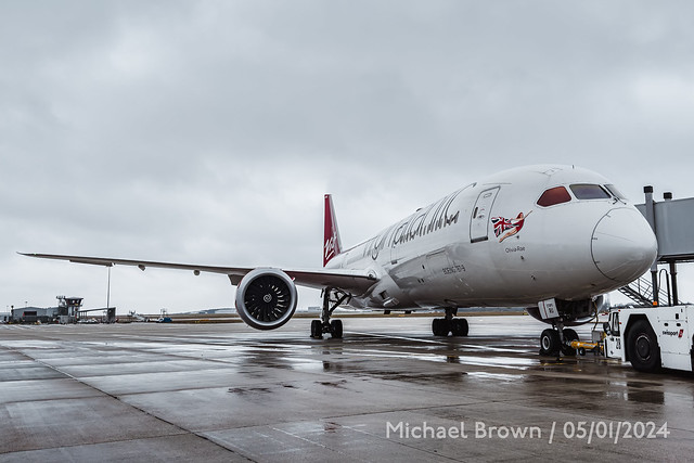G-VCRU Virgin Atlantic Boeing 787-9 Dreamliner