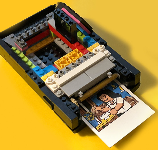 LEGO Polaroid camera 2024