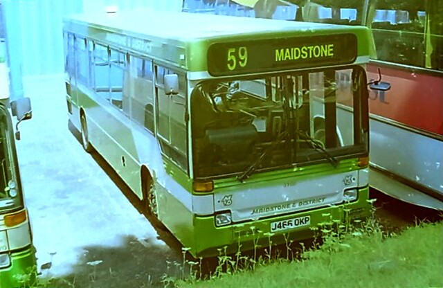 Maidstone & District J466OKP (3166)